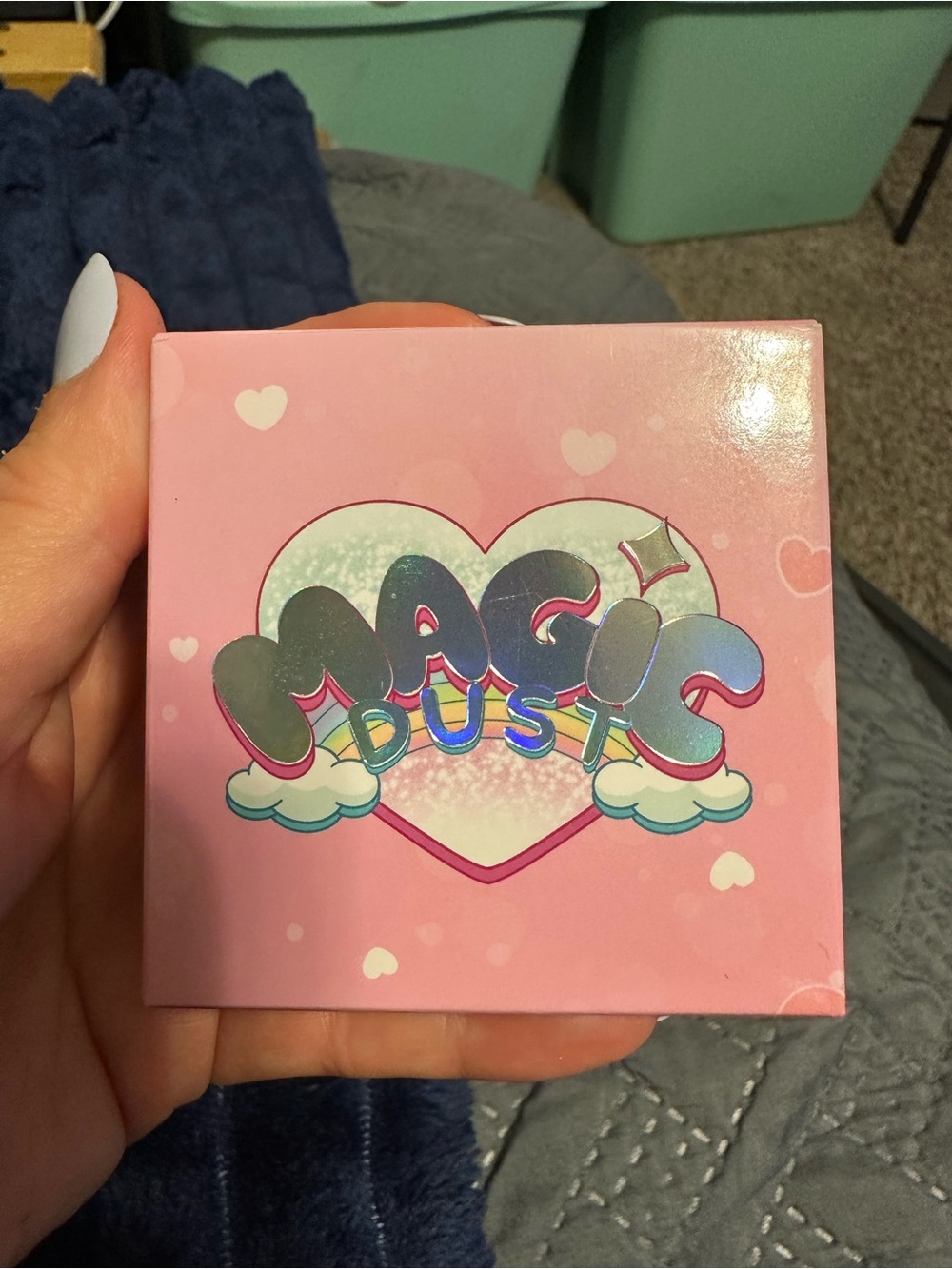 Chocolate setting powder